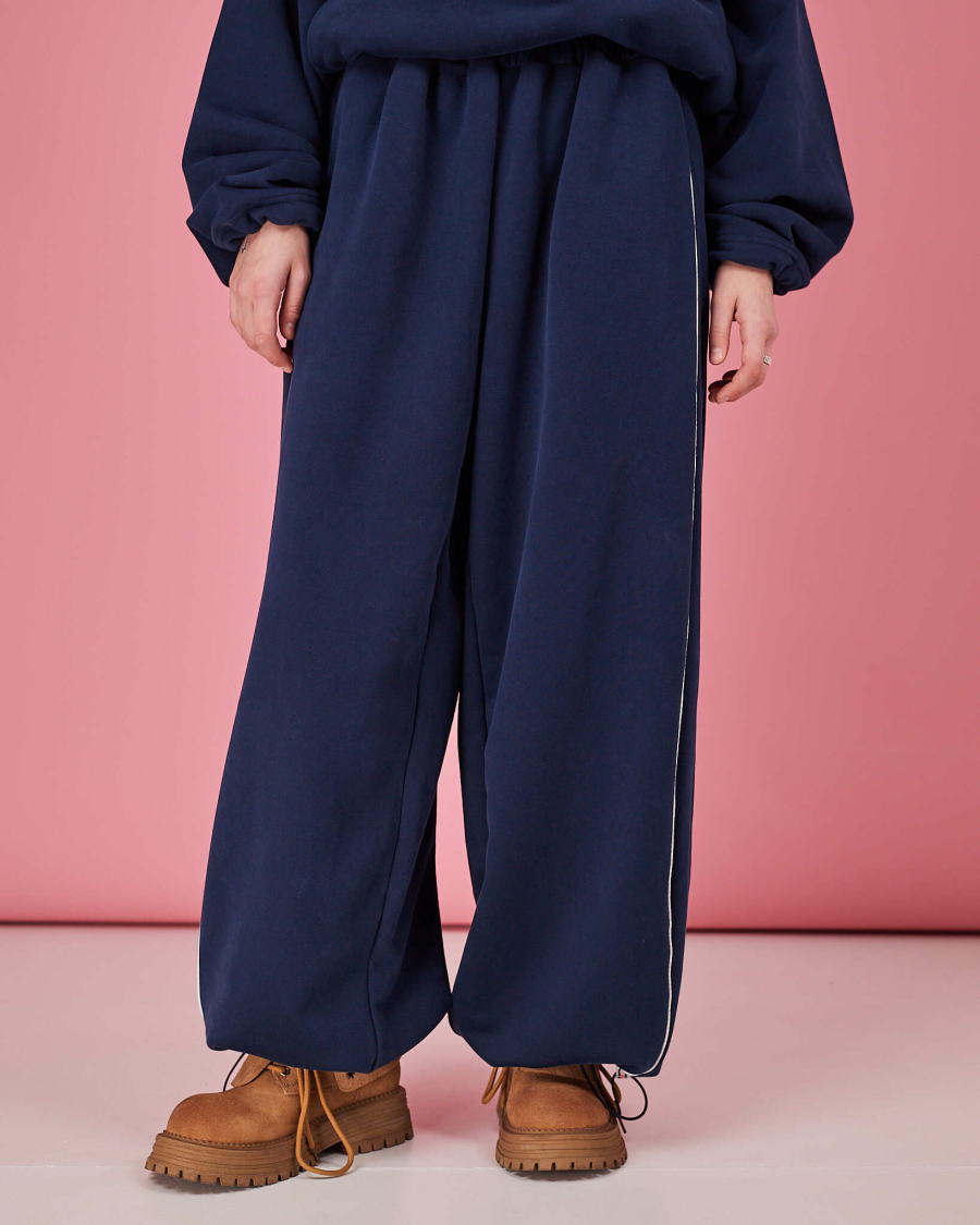 Джоггеры с кантом TABOO, цвет: синий, DgUBlue купить онлайн