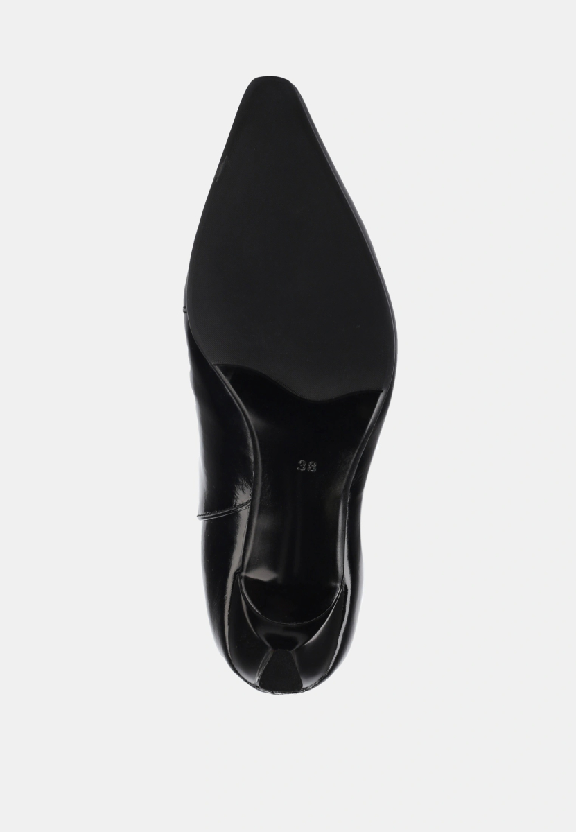 Сапоги из натуральной кожи SBALO, цвет: Черный SHT85 купить онлайн