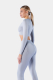 Кроп-топ Basic Long Sleeve qb A QUICK BUCK, цвет: grey,  купить онлайн