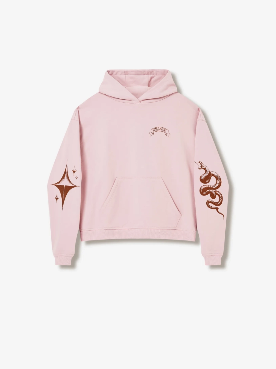 Худи с принтом POST POST SCRIPTUM, цвет: розовый, 1125.002.00.04.420 купить онлайн
