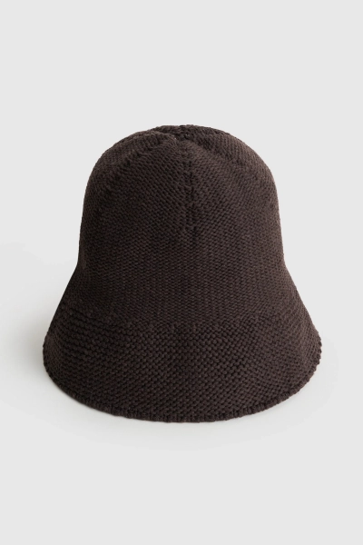 Панама из хлопка Mankova, цвет: коричневый SH071 купить онлайн
