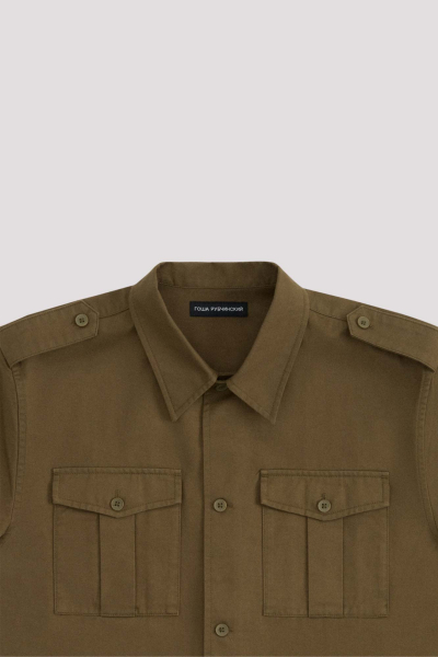 Рубашка ГОША РУБЧИНСКИЙ, цвет: хаки, SH_1101_khaki купить онлайн