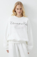 Свитшот Charmstore Club Charmstore, цвет: белый, 211-30759-110 купить онлайн