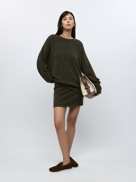 Джемпер женский Conso, цвет: хаки, KJL 250649 - хаки купить онлайн