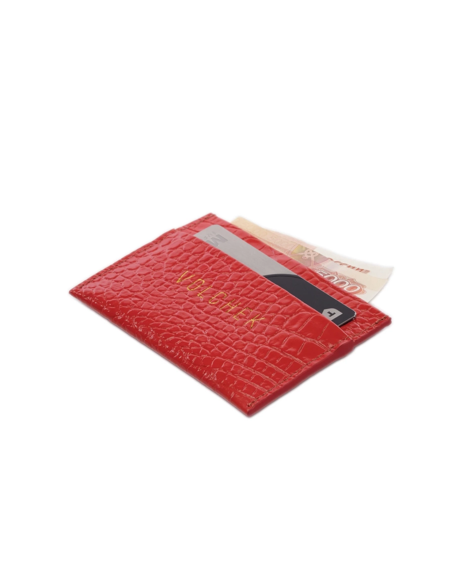 Картхолдер Cashew Nuts VOLCHEK, цвет: красный D7 купить онлайн