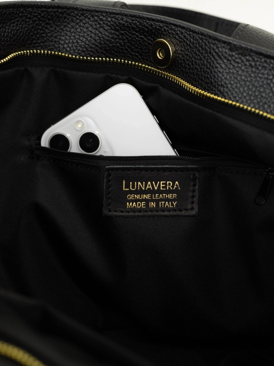 Сумка АМАНДА LUNAVERA, цвет: Черный J-704-PHR 3208 купить онлайн