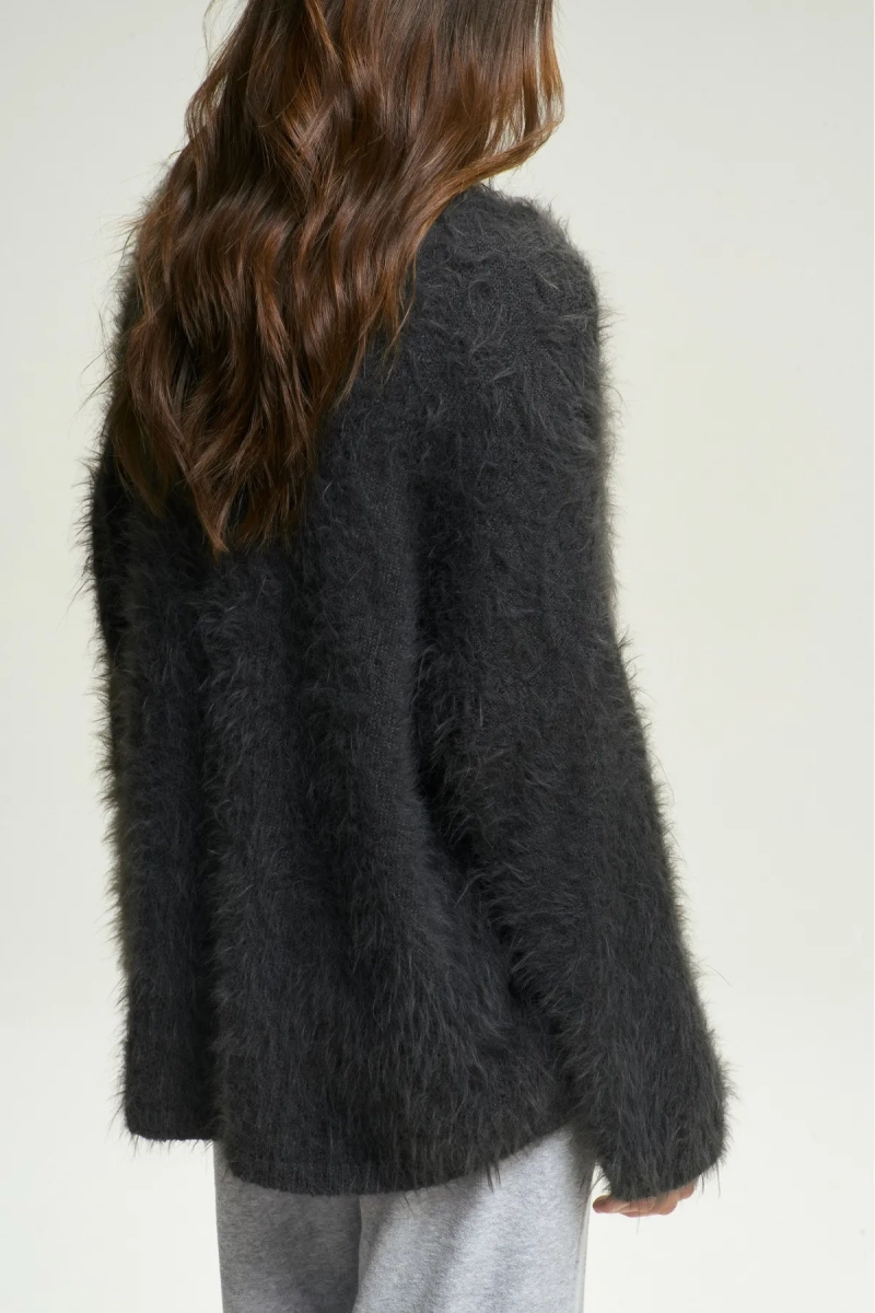 Джемпер Fluffy Dark Grey Erist store, цвет: темно-серый, НФ-00002697 купить онлайн