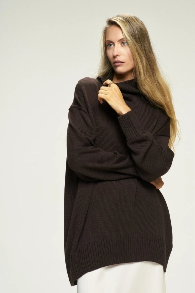 Свитер Oversized Choco Erist store, цвет: шоколадный НФ-00002735 |новая коллекция купить онлайн