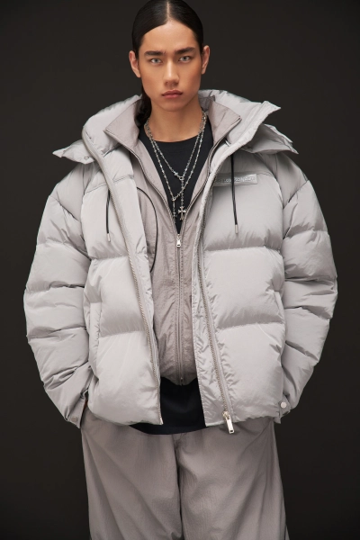 Пуховик Loom Puff p.p.s., цвет: серебристый, 1013.00.00.GRY купить онлайн