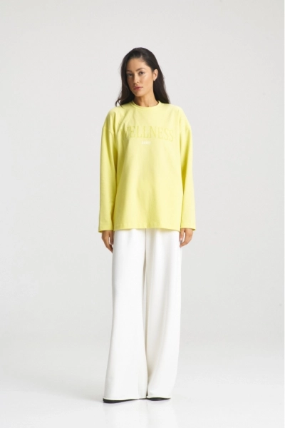 Лонгслив WELLNESS Yellow Erist store, цвет: Желтый, НФ-00001755 купить онлайн