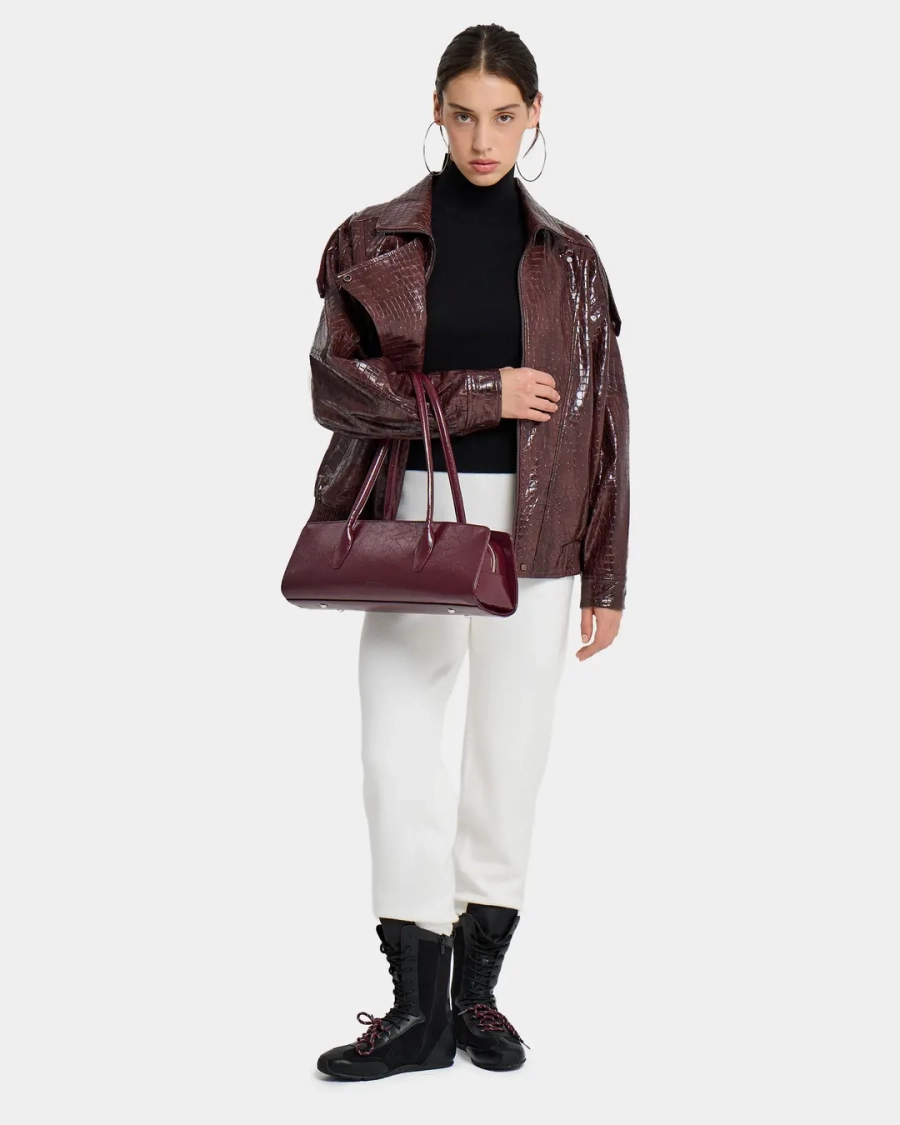 Сумка COLETTE Arny Praht, цвет: бордо кракле a520_bordocruckle купить онлайн