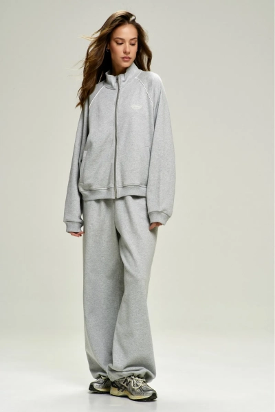 Олимпийка с кантом Grey Melange Erist store, цвет: серый, НФ-00002796 купить онлайн