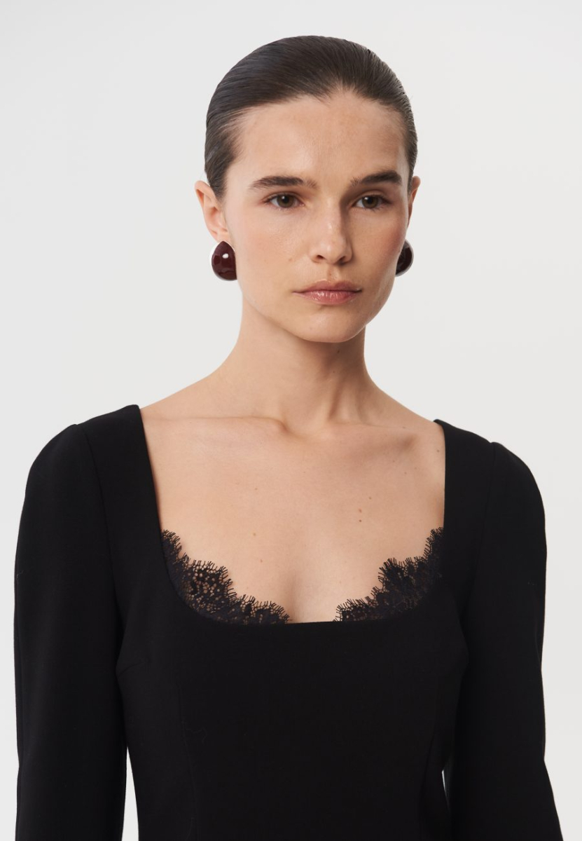 Платье мини «Deep night» CHUBA, цвет: Черный,  купить онлайн