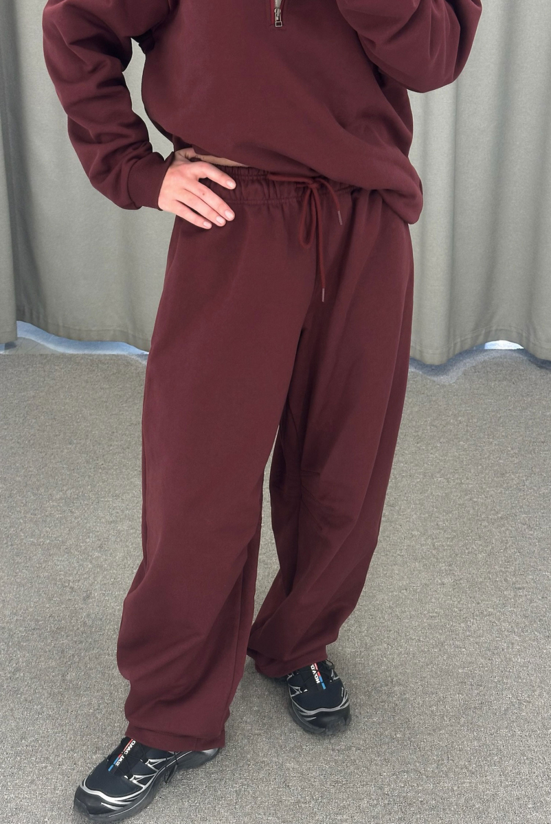 Брюки спортивные BURGUNDY Label .B, цвет: burgundy, Pt.11.3.4134.1125BRD купить онлайн