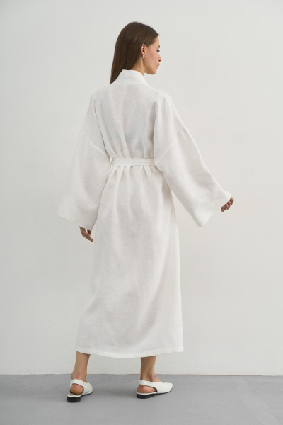 Кимоно Jane PURE LINEN, цвет: белый  купить онлайн