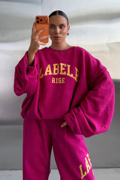 Свитшот с защипами