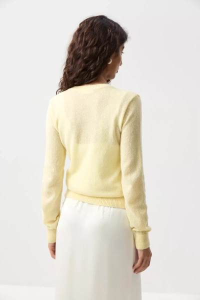 Кардиган с пуговицами Charmstore, цвет: Сливочный, 305-56581-121 купить онлайн