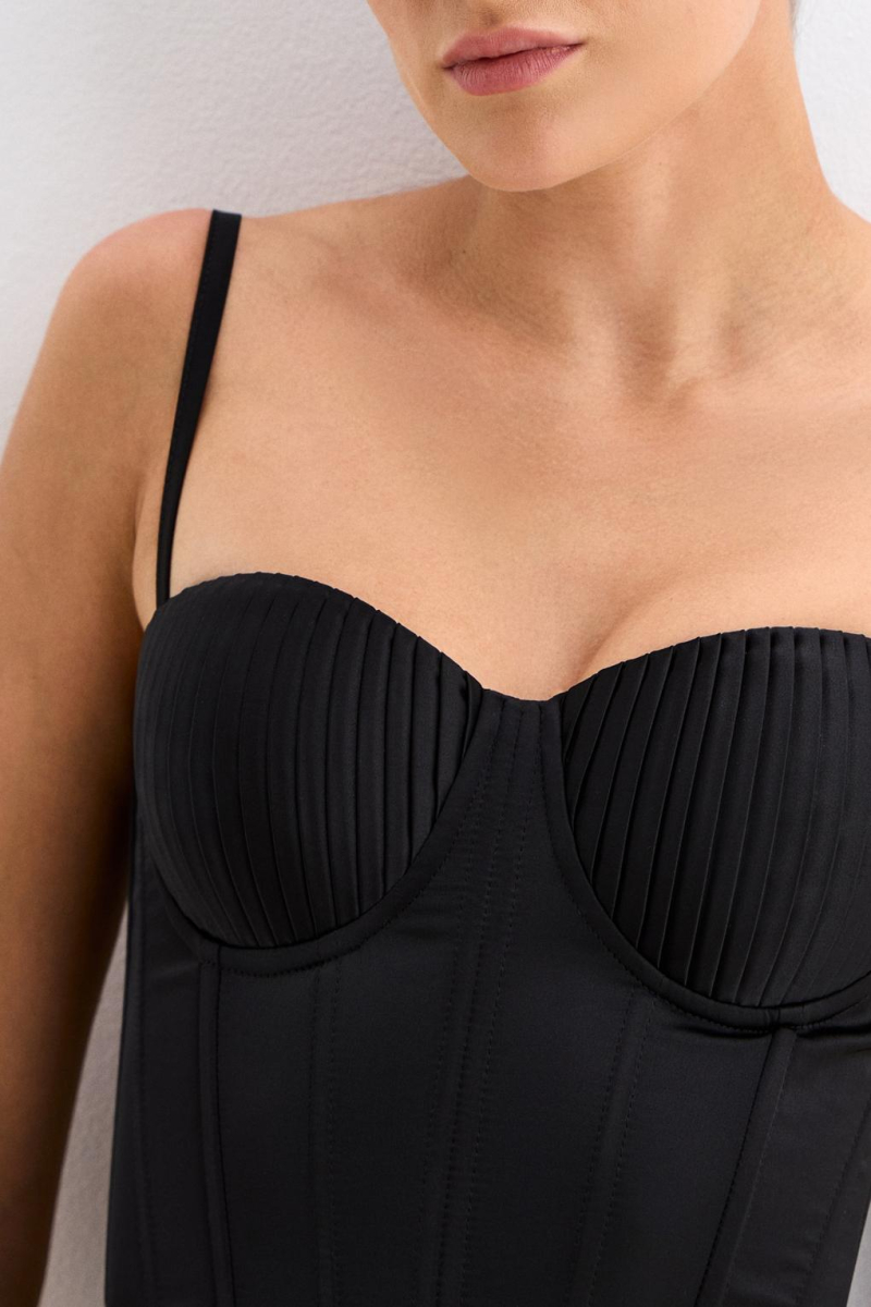 Корсет на бретелях ENEVOO, цвет: Черный, 06523 купить онлайн