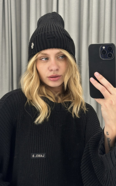 Шапка Flaw BLACK