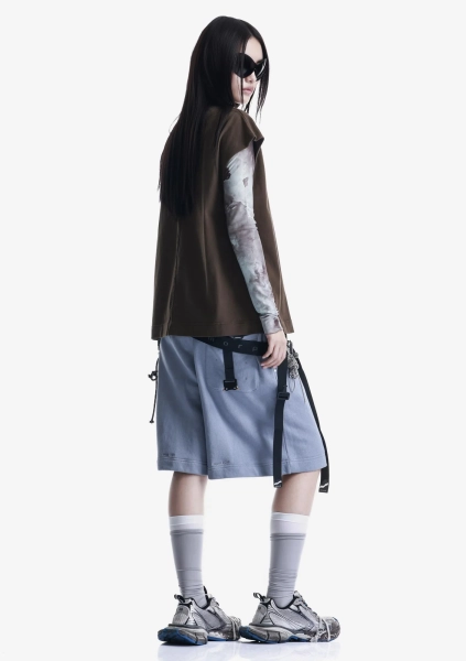 Футболка-безрукавка KRAKATAU, цвет: коричневый, Tw143-7 купить онлайн