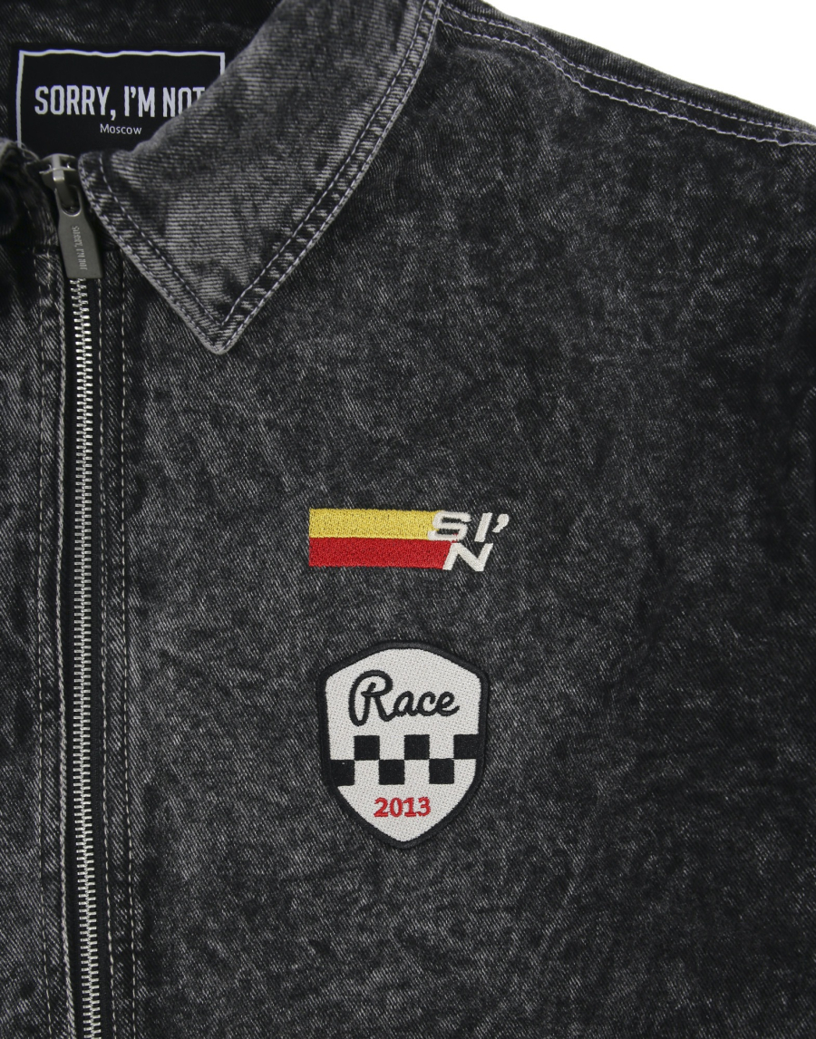 Куртка RACE JACKET SORRY, I’M NOT, цвет: графит,  купить онлайн