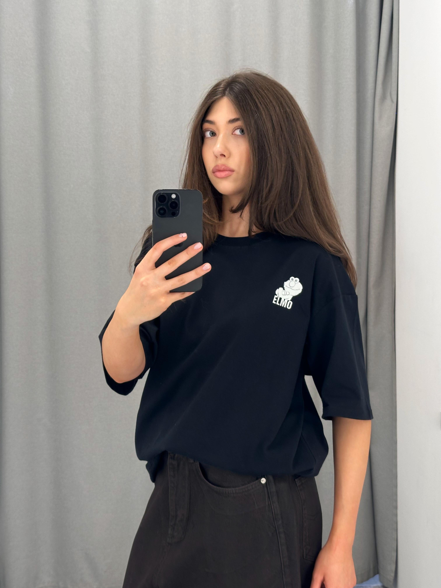 Футболка Sesame Street/1 shvetsov store, цвет: black,  купить онлайн