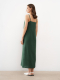 Платье на бретелях Emerald PURE LINEN, цвет: зеленый  купить онлайн
