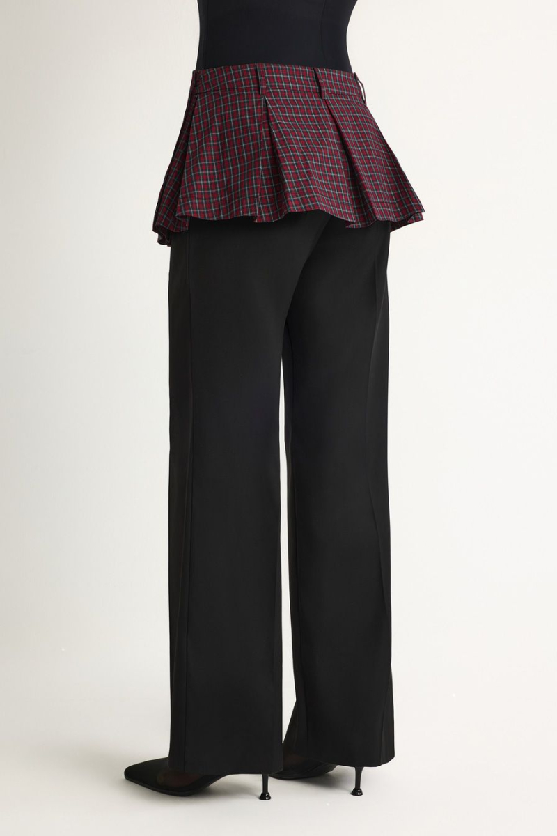 Брюки с баской TOPTOP, цвет: Черный, TT.030.18506.900 купить онлайн