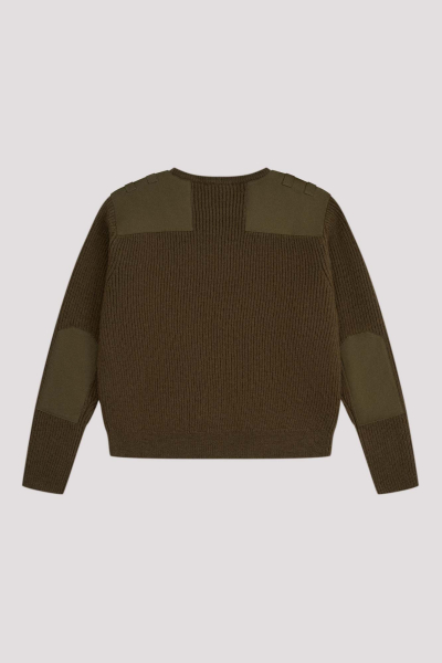 Свитер трикотажный шерсть ГОША РУБЧИНСКИЙ, цвет: хаки, KNSW_0301_KHAKI купить онлайн
