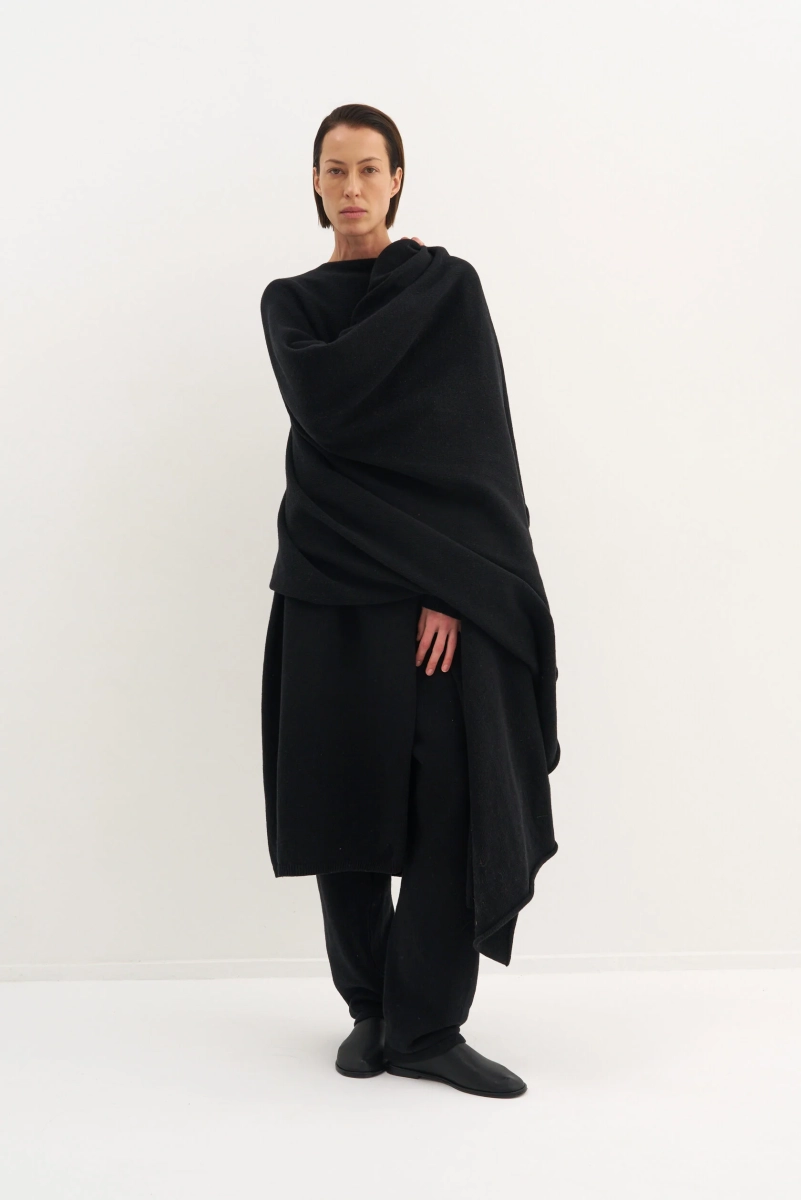 Кейп «Ото» Mankova, цвет: Черный, SS26-006 купить онлайн