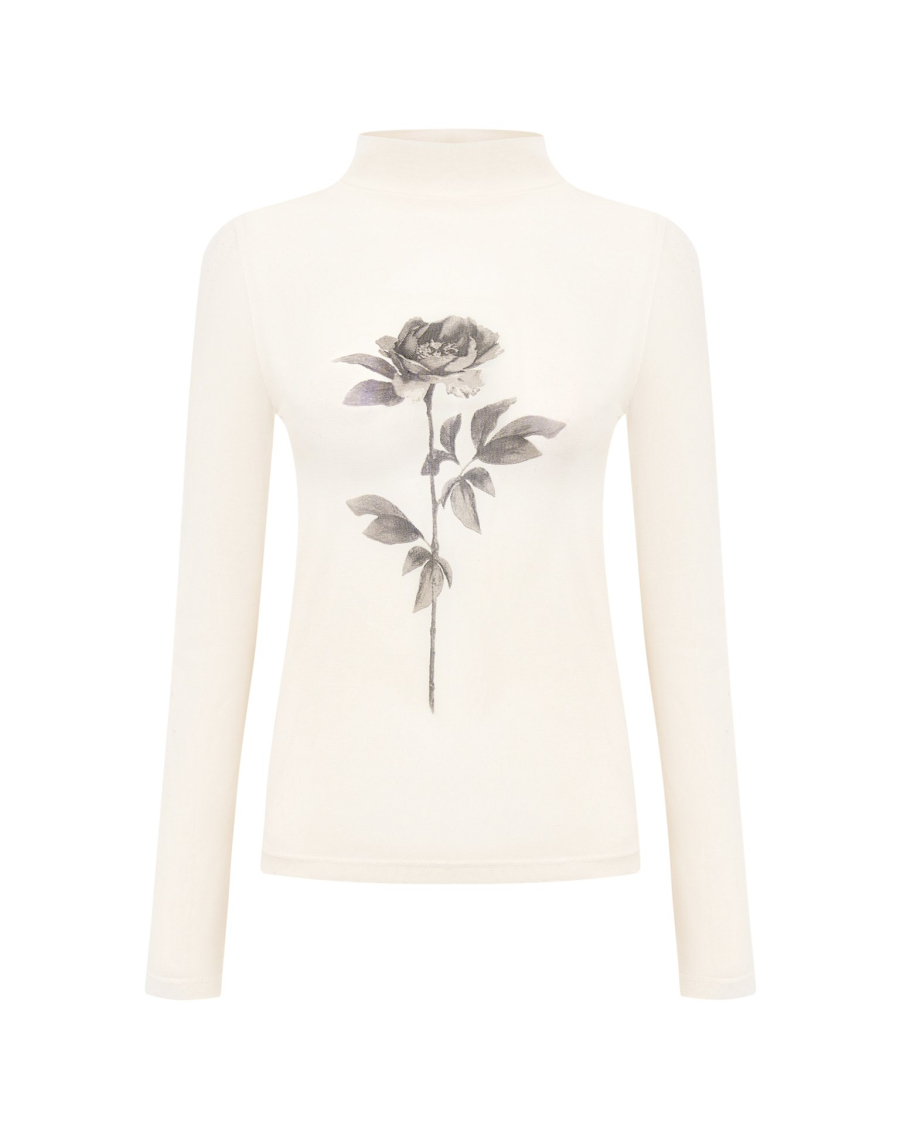 Лонгслив To be Blossom, цвет: BEIGE, 131435 купить онлайн