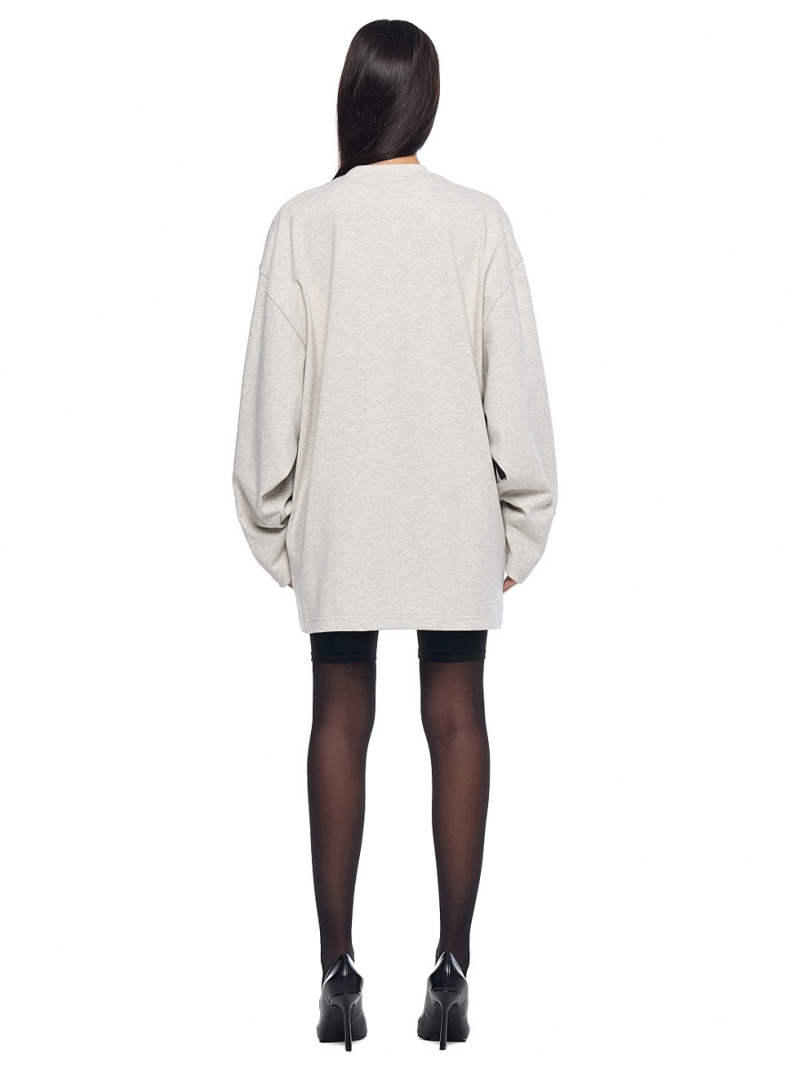 Лонгслив "Вечный FRHT&OUT OF REACH, цвет: серебристый меланж, LSOORTNSLMLG купить онлайн