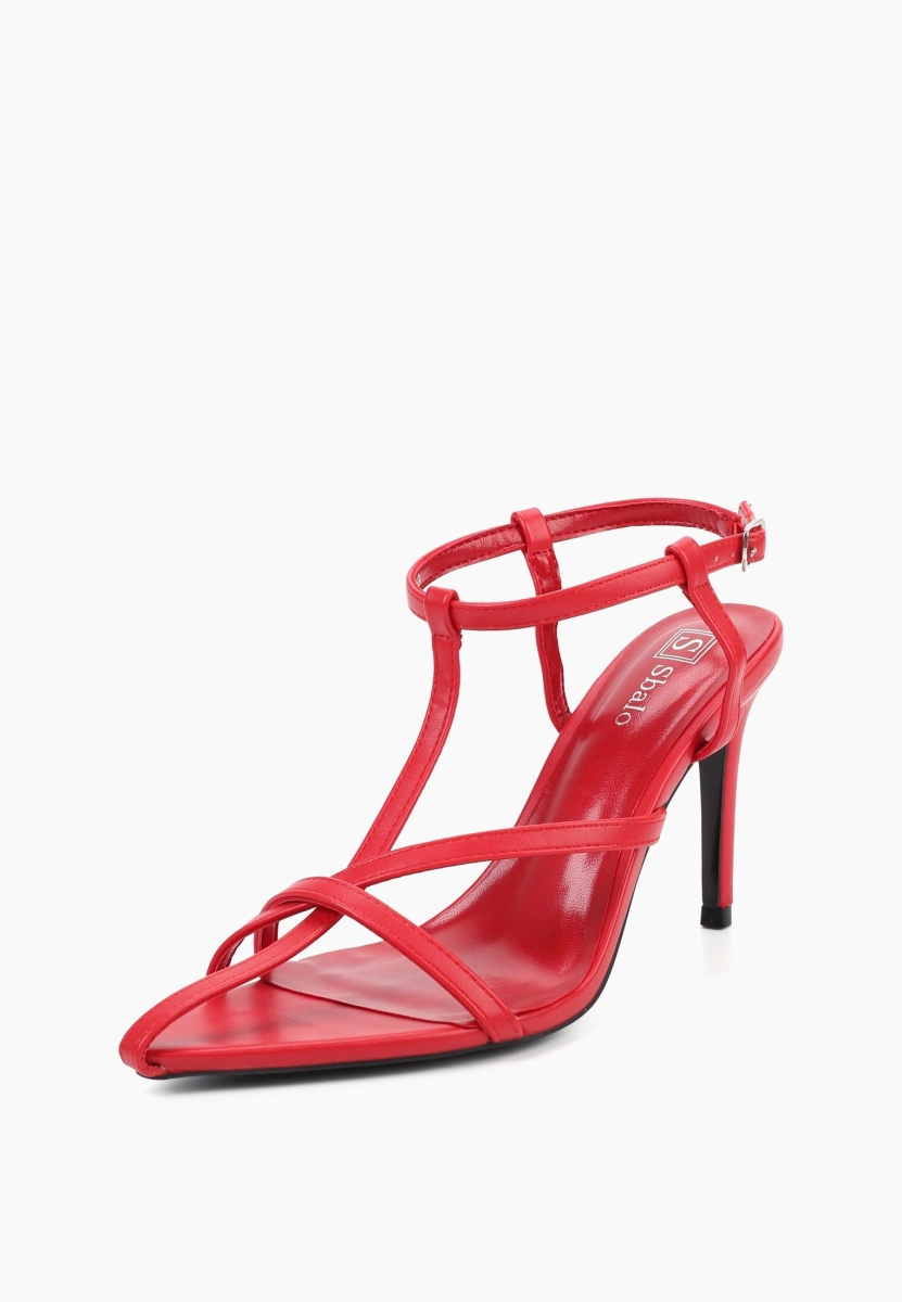 Босоножки с ремешками SBALO, цвет: красный SF190-3 купить онлайн