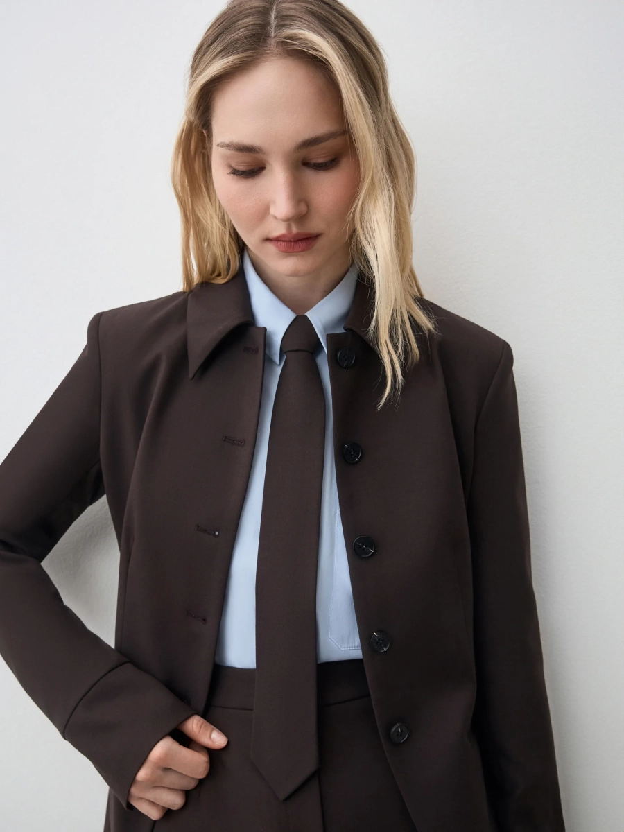 Галстук ANNA PEKUN, цвет: коричневый 75.2168.701 купить онлайн