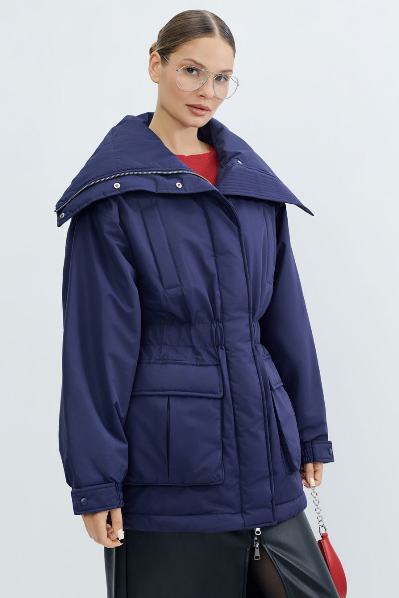 Парка из мембранной ткани TOPTOP, цвет: синий, TTS.142.12580.620 купить онлайн