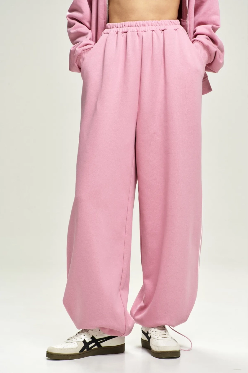 Брюки на кулиске Pink Erist store, цвет: розовый, НФ-00002775 купить онлайн