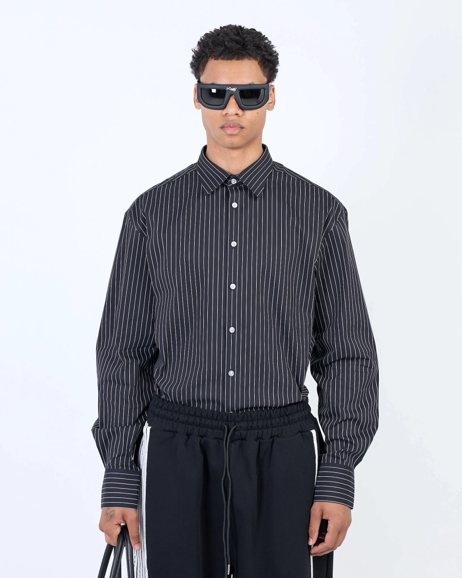 Рубашка CL71 STRIPES BLACK ASIA ST 71, цвет: Черный, Ast71.CL71.shirt-stripes-bl купить онлайн