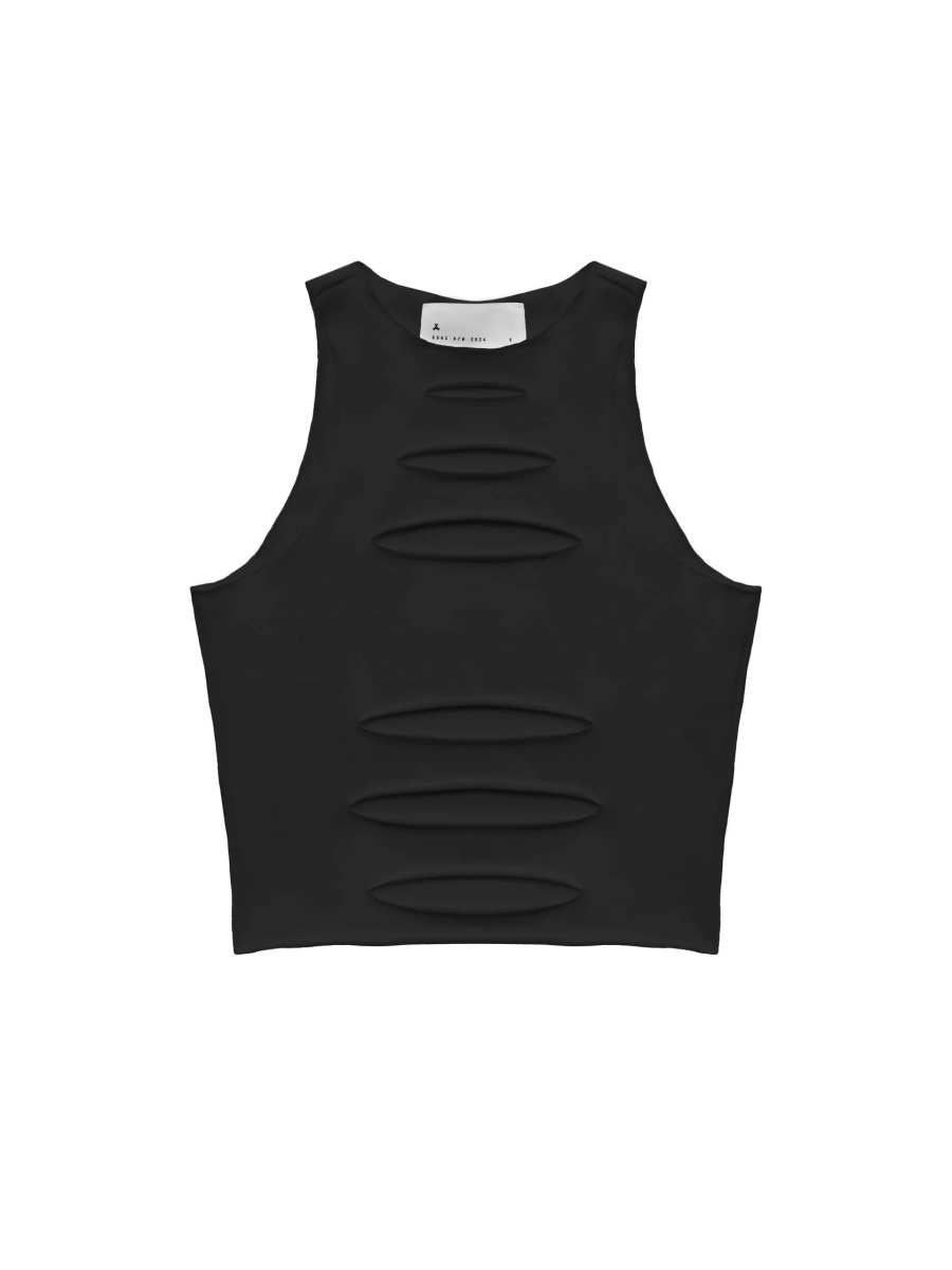 Топ RIPPED TOP 02 XSAI, цвет: Черный, W02RT-DB купить онлайн