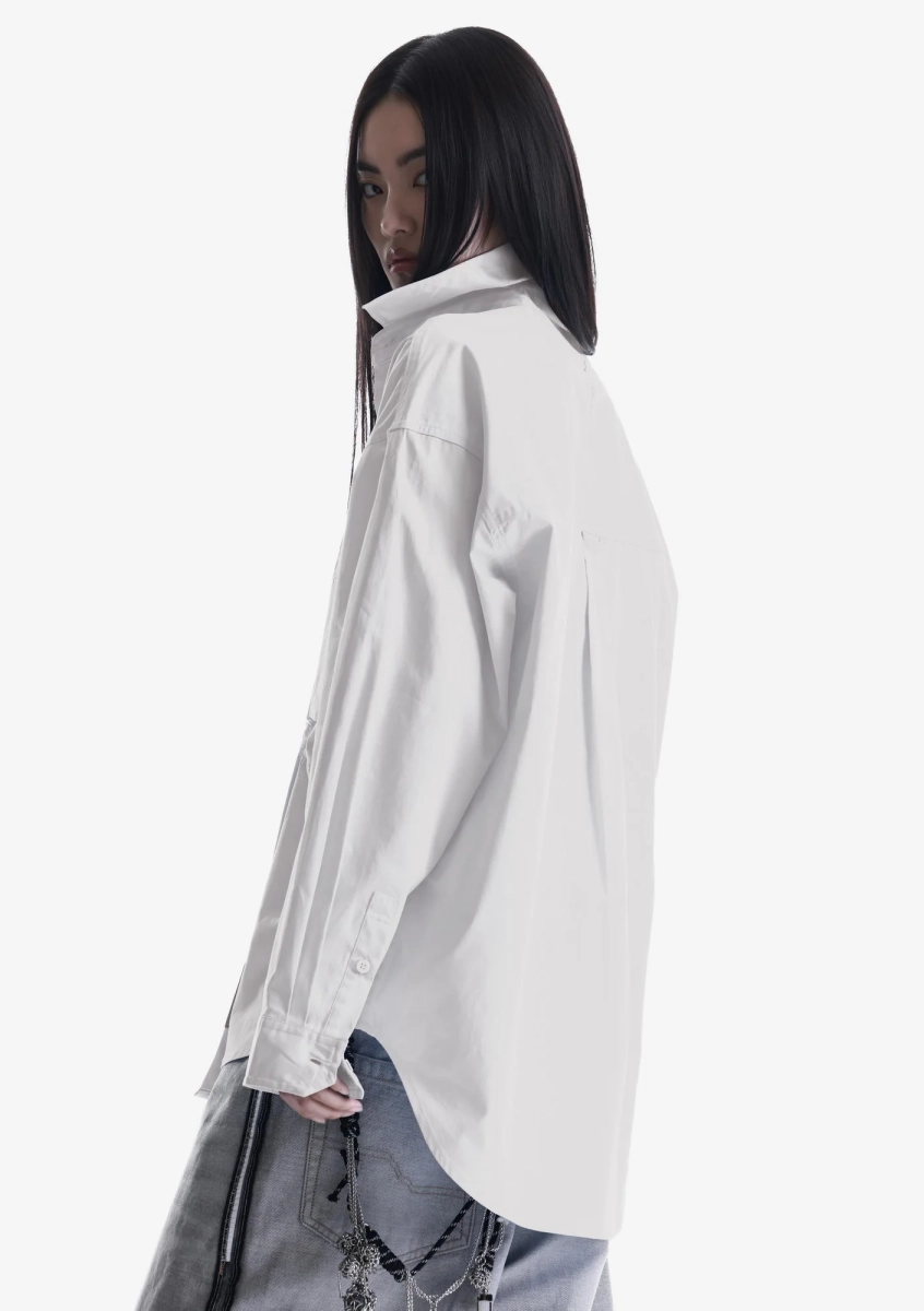 Рубашка KRAKATAU, цвет: белый, Nu79-4 купить онлайн