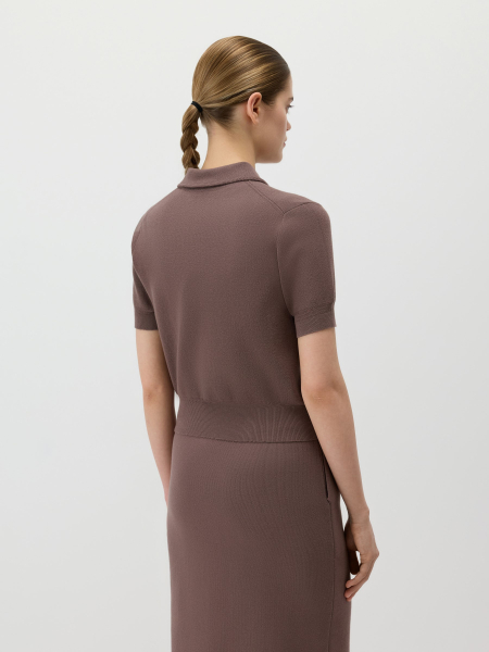 Кардиган на молнии Conso, цвет: коричневый, KCS 260709 - кофейный купить онлайн