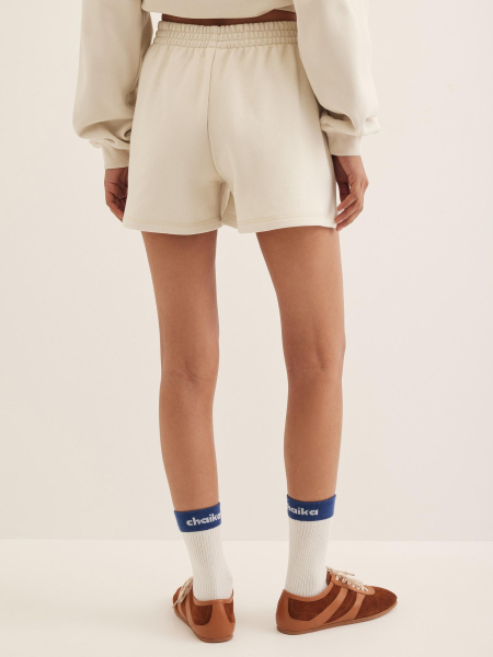 Шорты из футера Chaika, цвет: Светло-серый, AW25SH01-11 купить онлайн