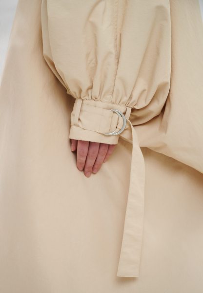Тренч шарообразной формы CHUBA, цвет: бежевый,  купить онлайн