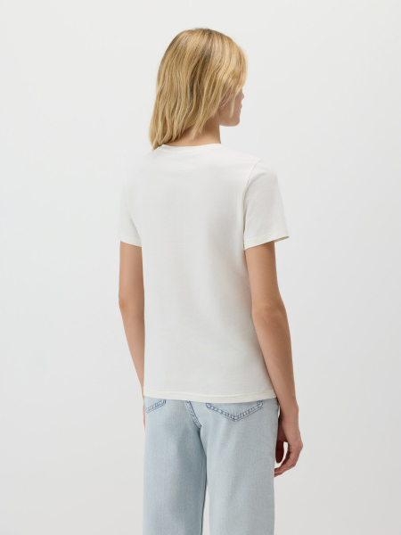 Базовая футболка Conso, цвет: молочный,  купить онлайн