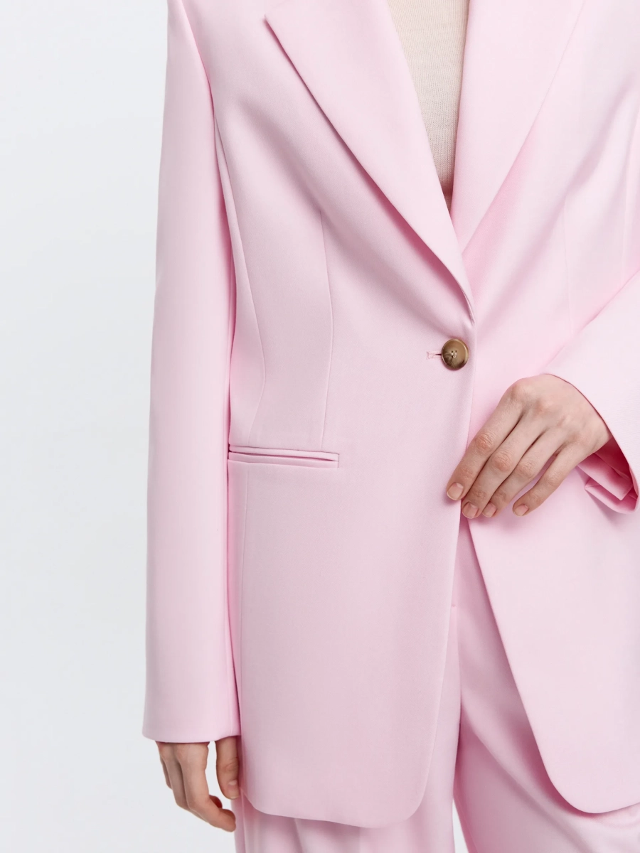 Жакет прямого кроя ANNA PEKUN, цвет: розовый, 10.2408.300 купить онлайн