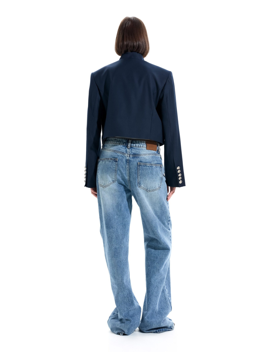 Гусарский жакет ANOTHER SELECT, цвет: синий, 00197 купить онлайн