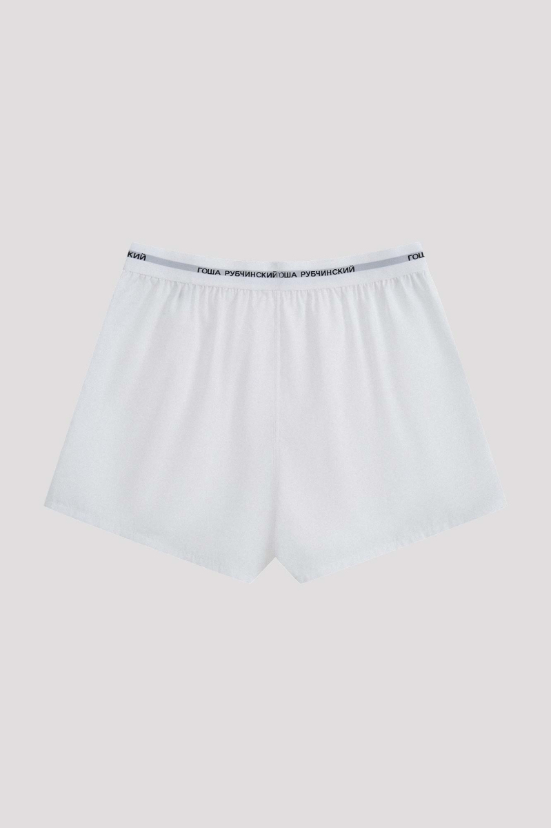 Боксеры хлопковые ГОША РУБЧИНСКИЙ, цвет: белый BXR_0301_white | новая мужская коллекция купить онлайн