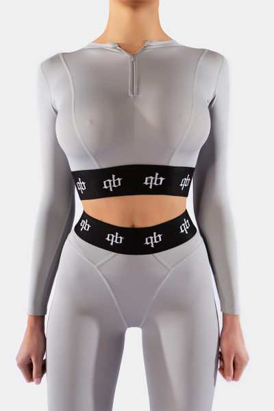 Легинсы Sport qb A QUICK BUCK, цвет: grey,  купить онлайн