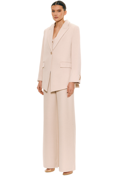 Жакет оверсайз с рельефами SODAMODA, цвет: Светло-серый, 10513 купить онлайн