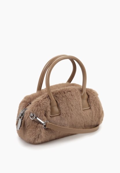 Сумка Baby fur меховая SBALO, цвет: коричневый  купить онлайн
