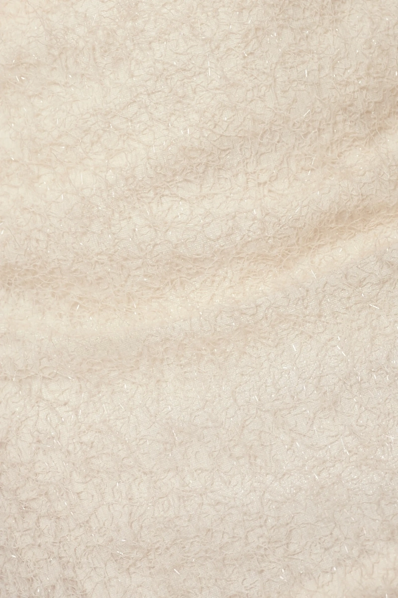 Юбка мини из органзы с блестками Ricoco, цвет: молочный, 7018/1 купить онлайн